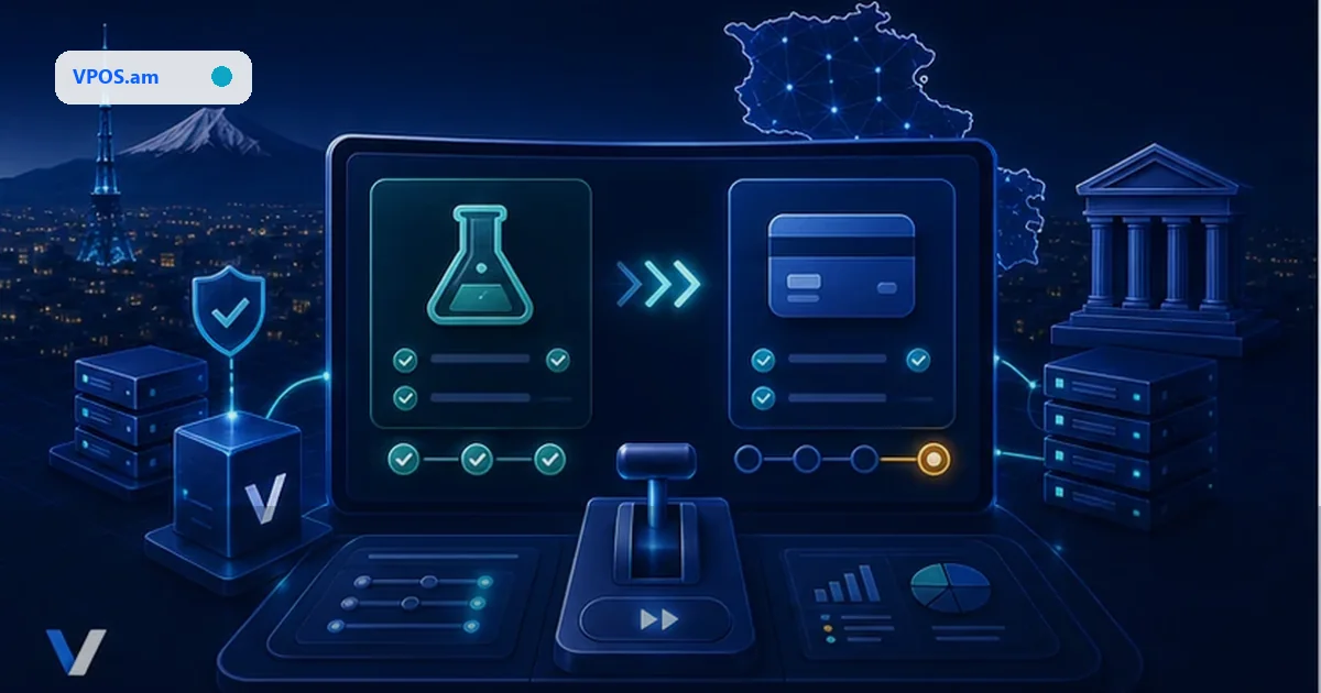 Тестовый запуск vPOS: чеклист перед переходом в REAL