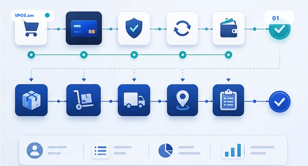 Payment status + delivery status