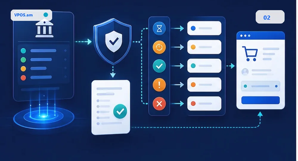 VPOS կայքի պահանջները