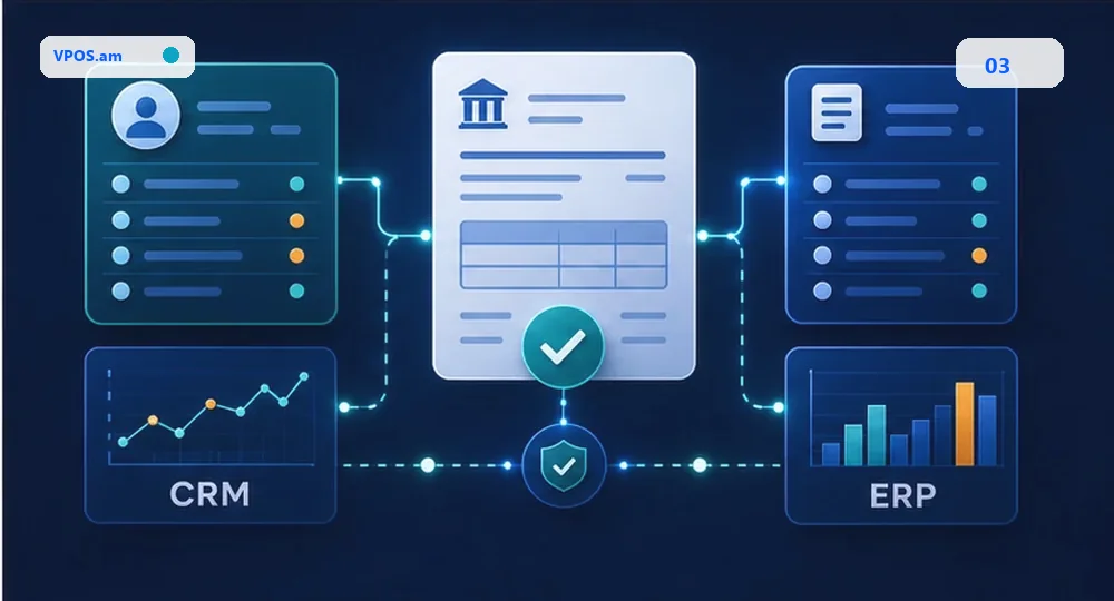 CRM payment-link timeline