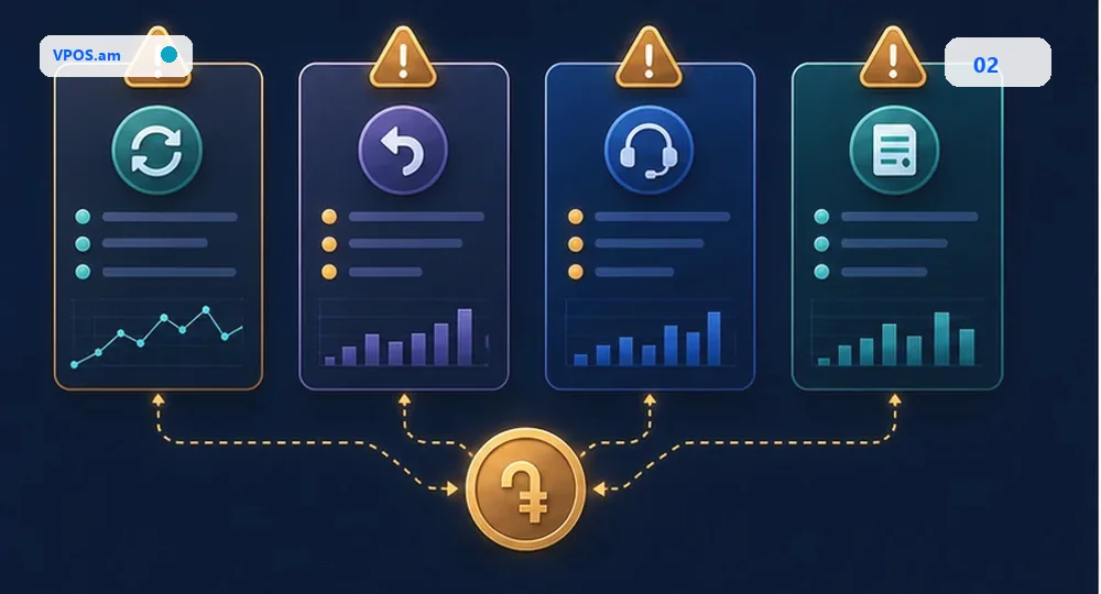Hidden costs: retries, refunds, support, reports