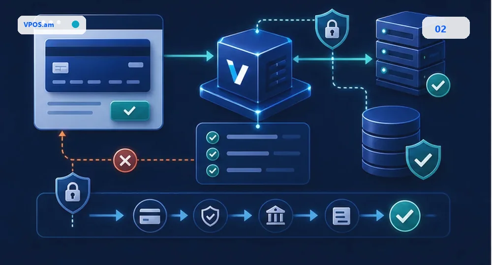 Backend owns payment decision